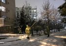 نخستین برف زمستانی تهران