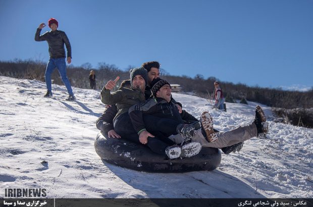 یک روز خاطره انگیز برفی در ارتفاعات مازندران – کیاسر