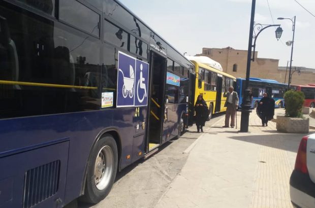 اتوبوس ها و قطار شهری شیراز ،روزانه ضد عفونی می شوند